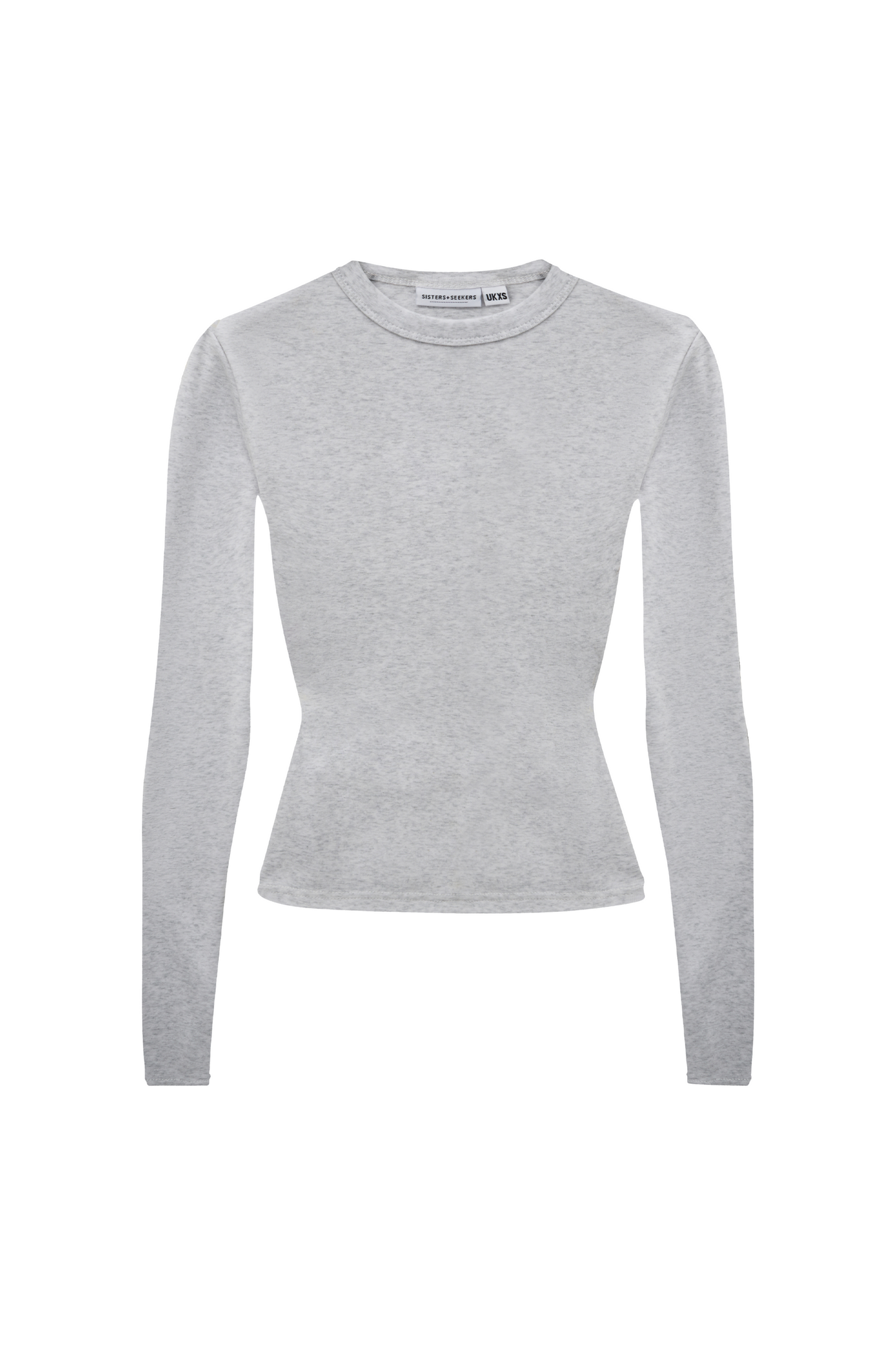 Peep Long Sleeve Top in Passive